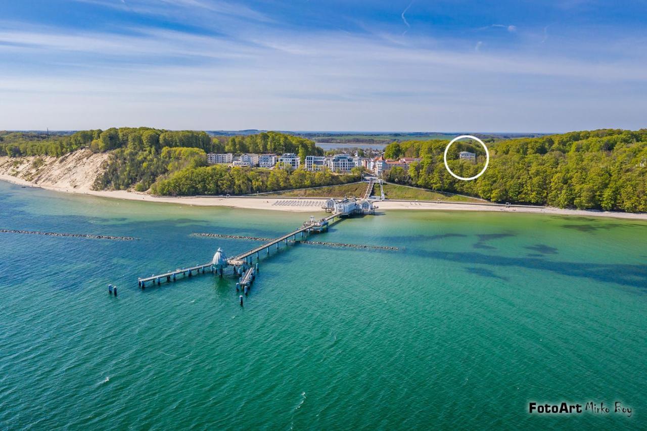 Residenz Seeblick, Fewo 10 Mit Balkon Und Ostseeblick Sellin  Luaran gambar